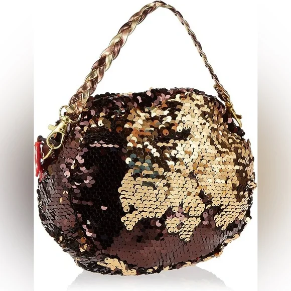 Ty Dangler Sequin Purse (wear 6 different ways) & Ty Dangler Pouch BNWT - Picture 5 of 9